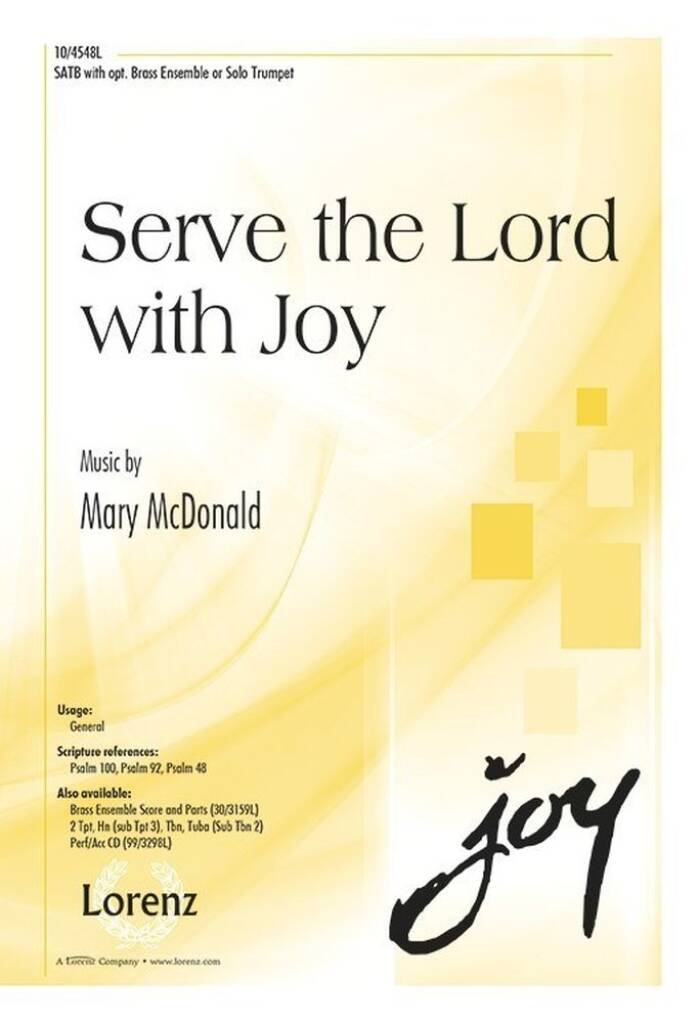 Serve The Lord With Joy